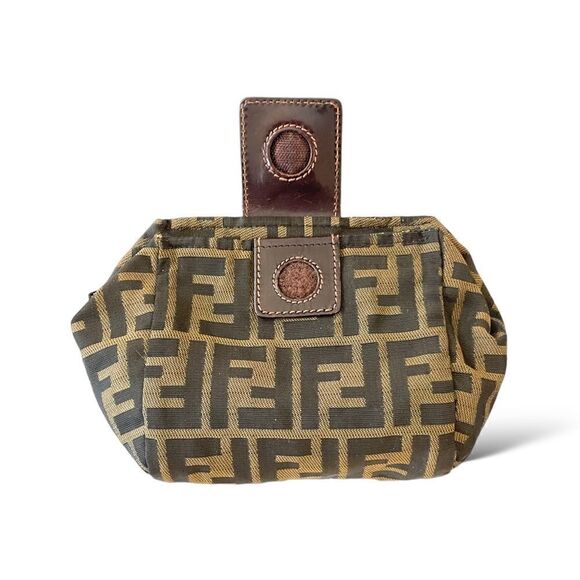 FENDI Zucca Print Pouch / Makeup Case - Picture 9 of 12